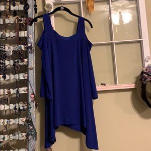 Sexy cold shoulder top